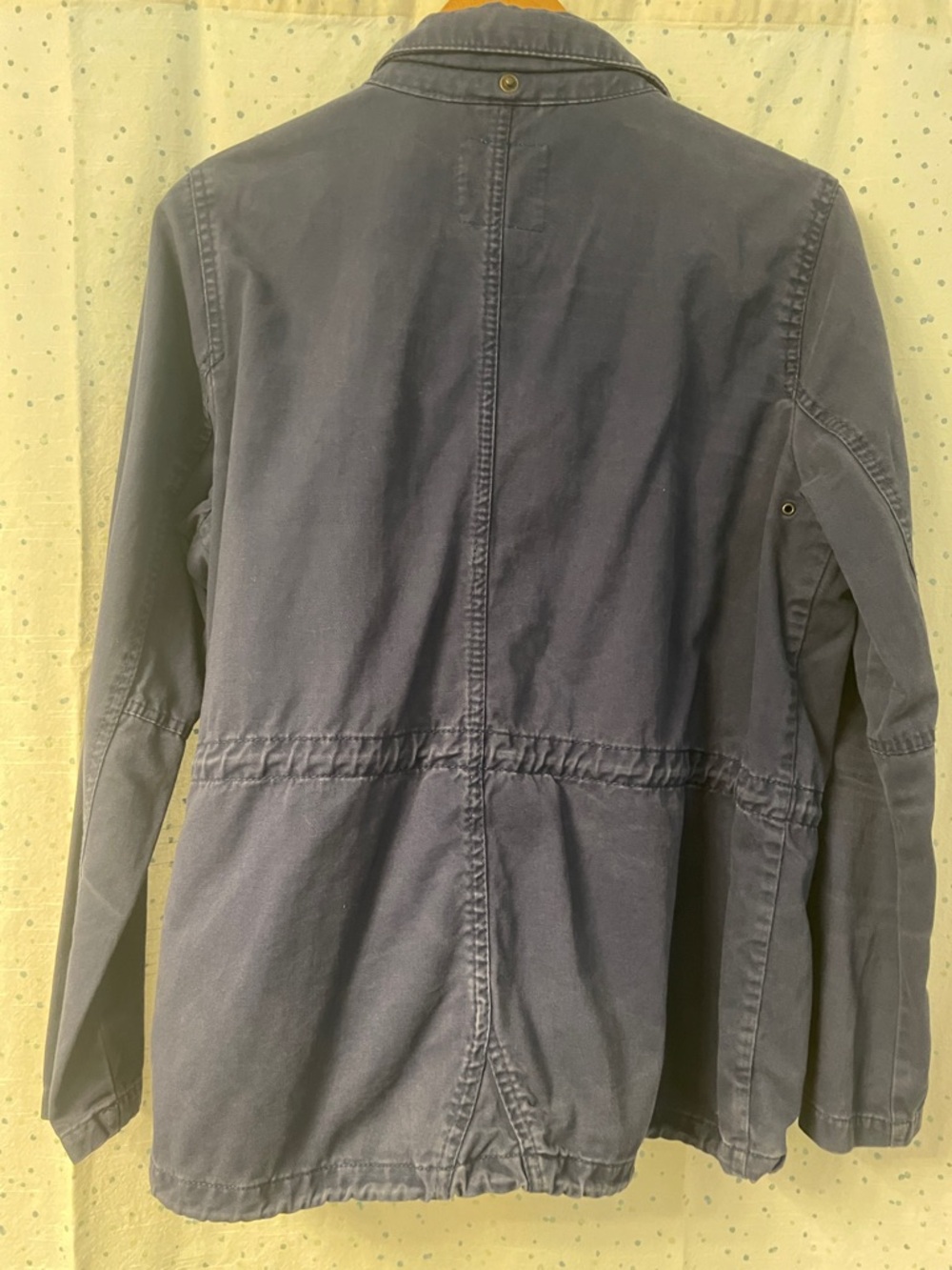 Women's H&M Navy Drawstring Utility Jacket - Picture 4 of 4